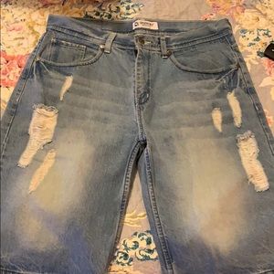 Men’s Akademiks denim shorts